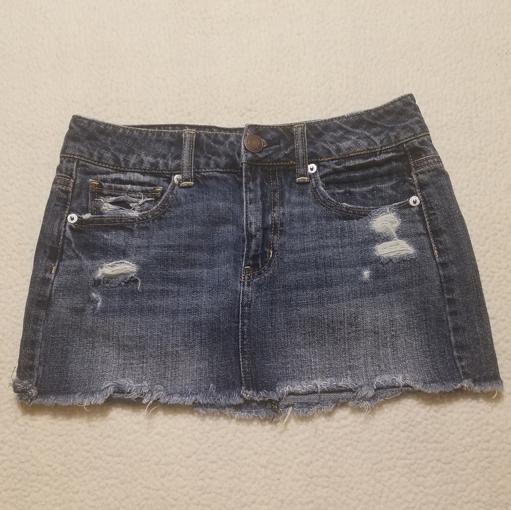 American Eagle Outfitters | Denim Jean Mini Skirt